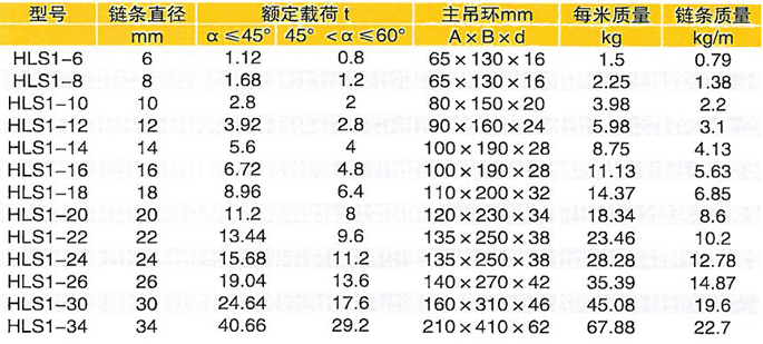 单腿环型链条索具 单腿环型链条索具